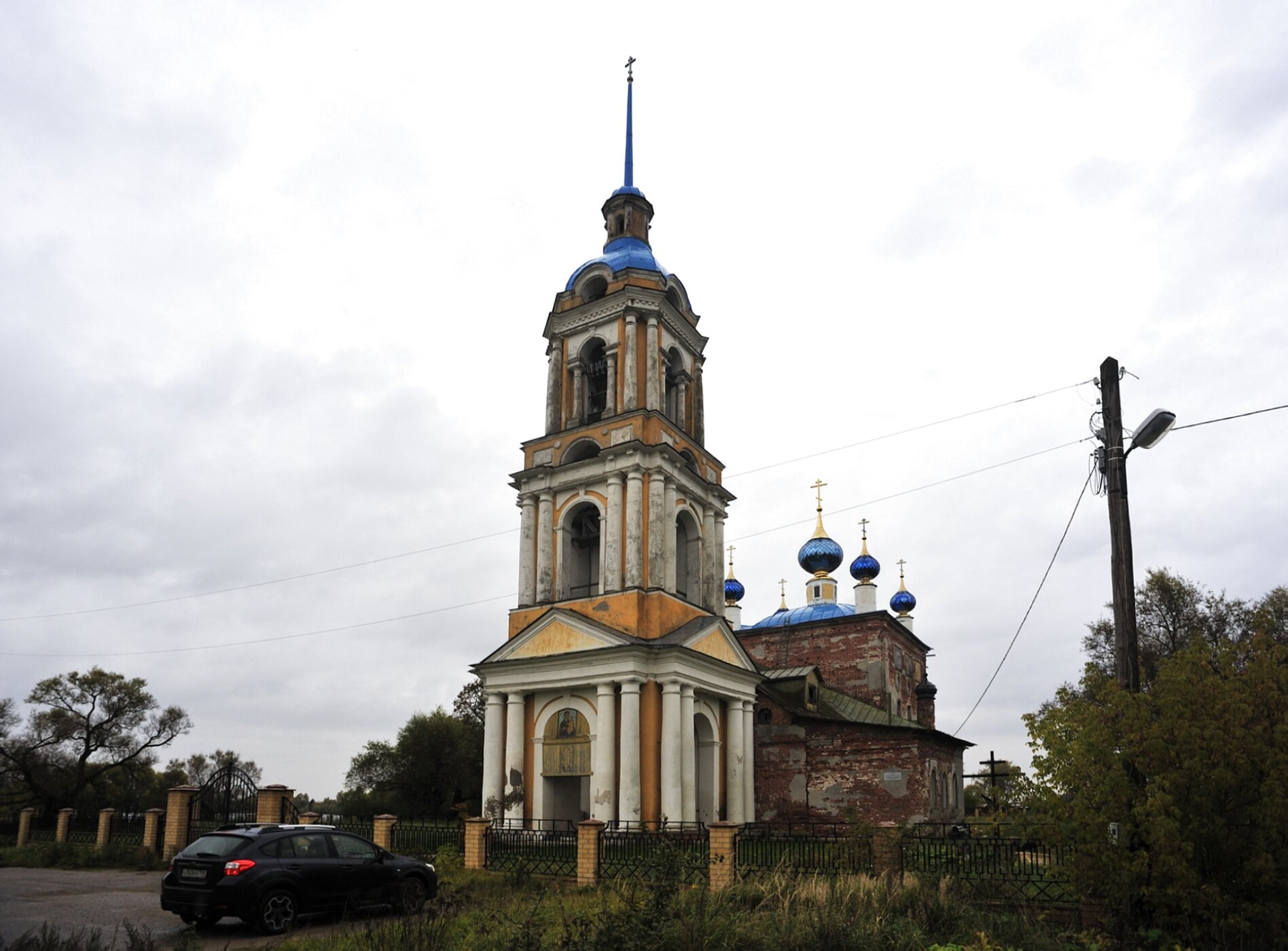 Церковь Смоленской иконы Божией Матери в селе Ильинское