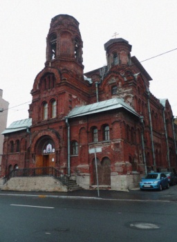 Покровская церковь на Боровой улице в Санкт-Петербурге