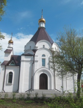 Храм святого Александра Невского в парке Победы Саратова