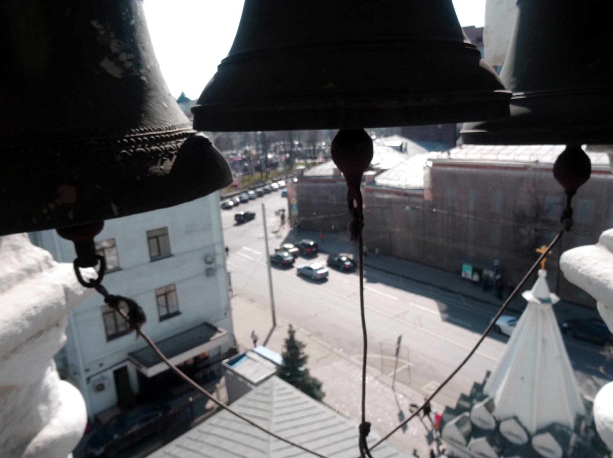 Вид с колокольни Церкви Рождества Богородицы в Путинках