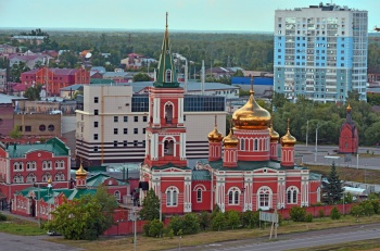 Знаменский женский монастырь в Барнауле