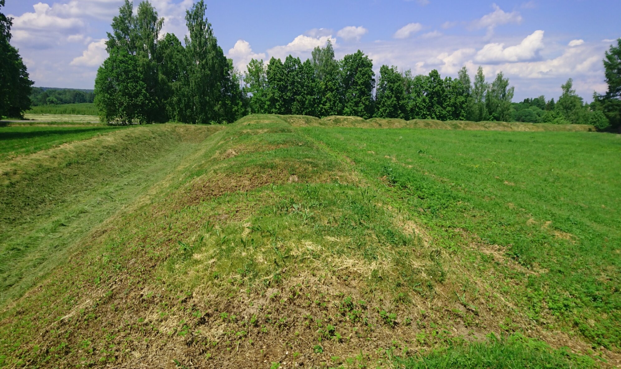 Багратионовы флеши - памятник воинской славы на Бородинском поле