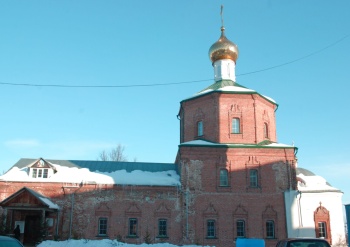 Воскресенский собор в Клину — зимняя фотография