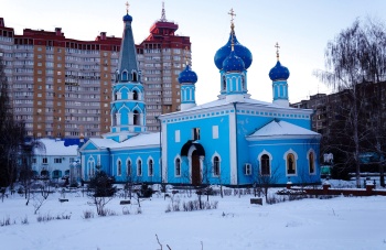 Храм Успения Пресвятой Богородицы на Монастырщенке в Воронеже