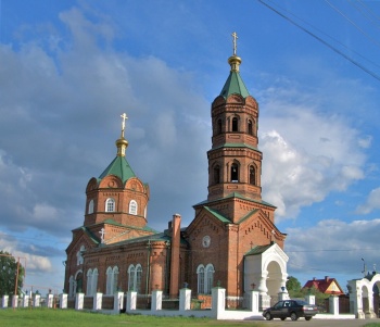 Храм Святой Троицы в селе Безводное