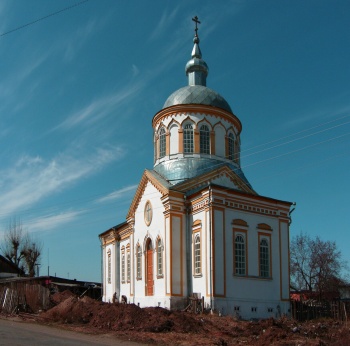 Храм Покрова Пресвятой Богородицы в посёлке Каргаполье