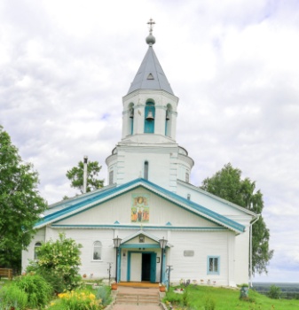 Церковь Вознесения Господня в селе Ыб