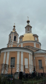 Церковь Сергия Радонежского в деревне Мергусово