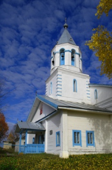 Церковь Вознесения Господня в селе Ыб