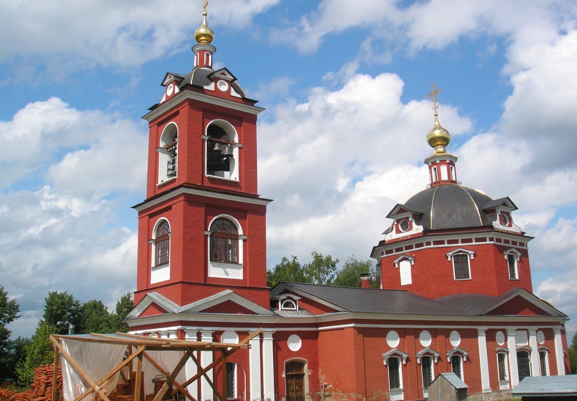 Храм Бориса и Глеба в деревне Куртниково