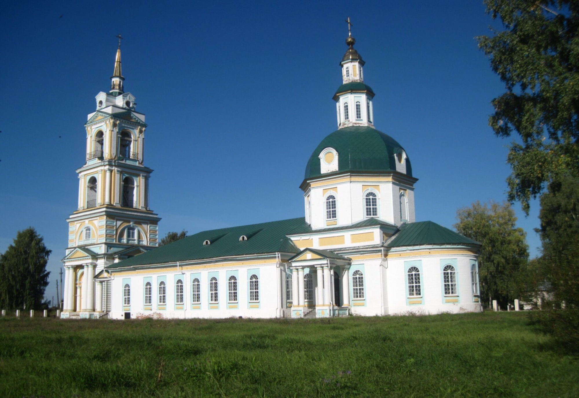 Церковь Вознесения Господня в селе Узи