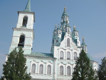 Спасо-Преображенский храм в селе Нижняя Синячиха