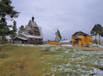 Георгиевская церковь в Родионово — древнейший памятник деревянного зодчества Руси