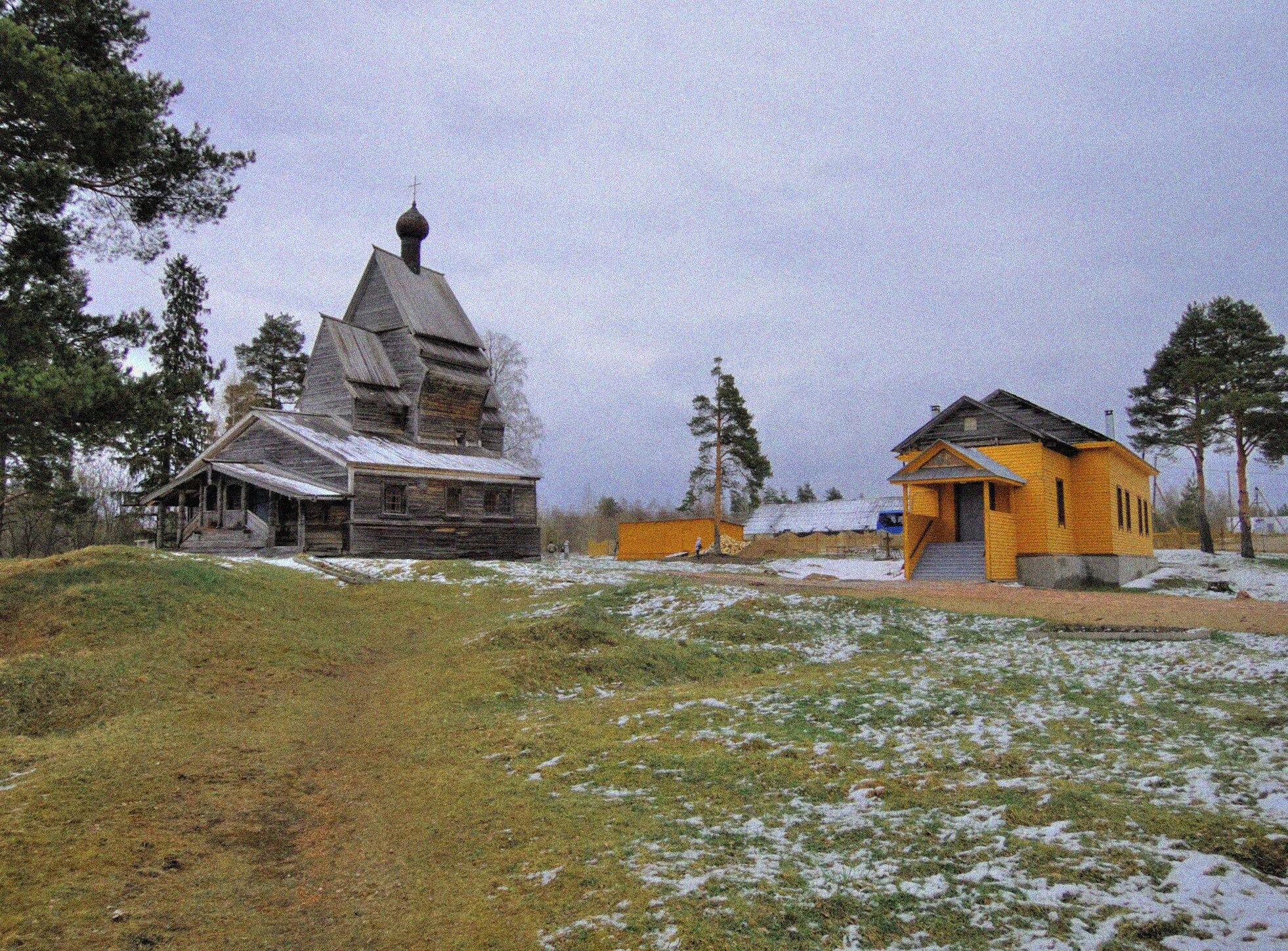 Георгиевская церковь в Родионово — древнейший памятник деревянного зодчества Руси
