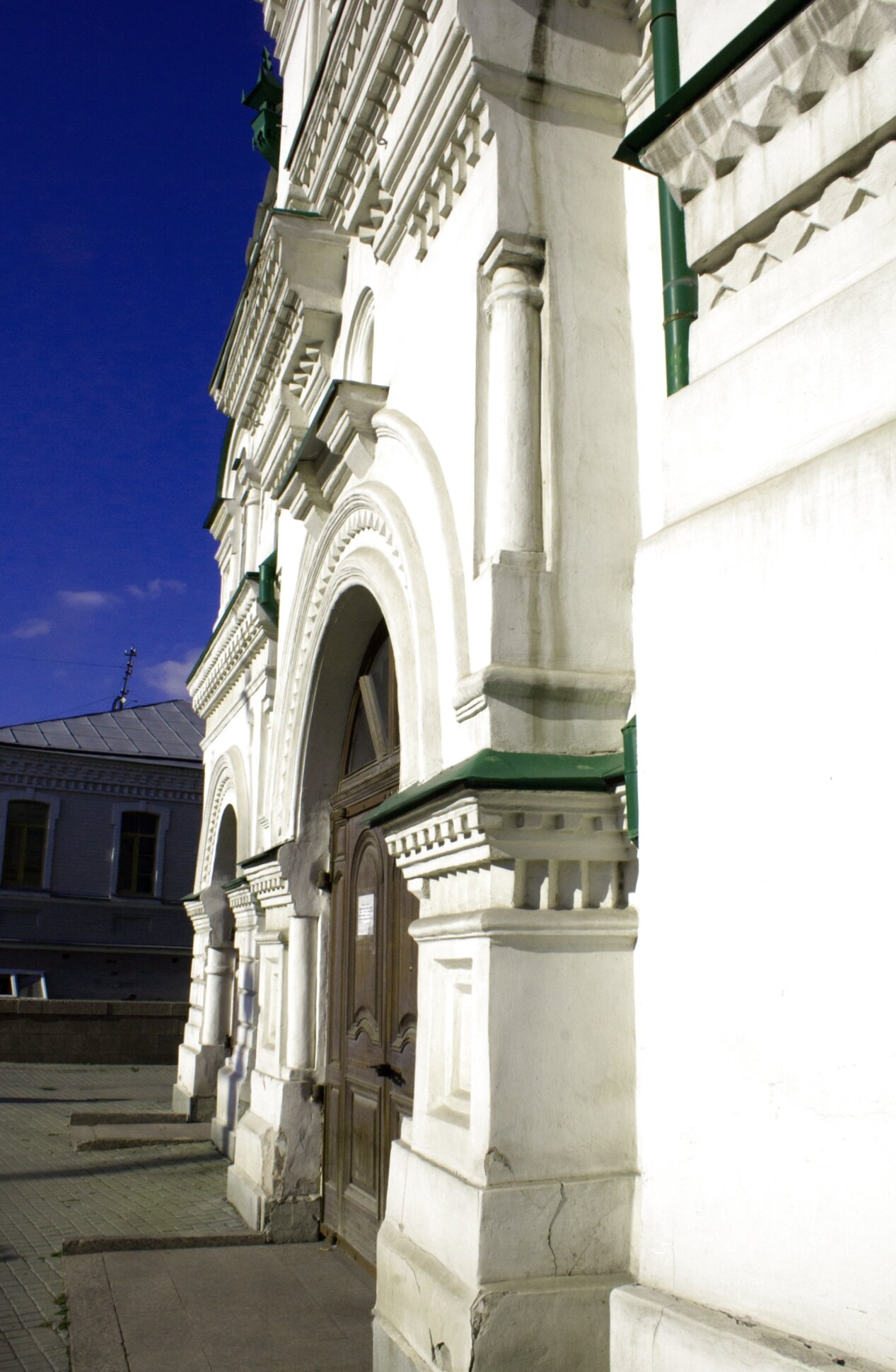 Фрагмент фасада Спасской церкви в Тюмени