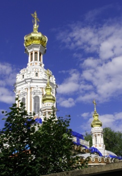 Воскресенская церковь на Смоленском кладбище в Санкт-Петербурге