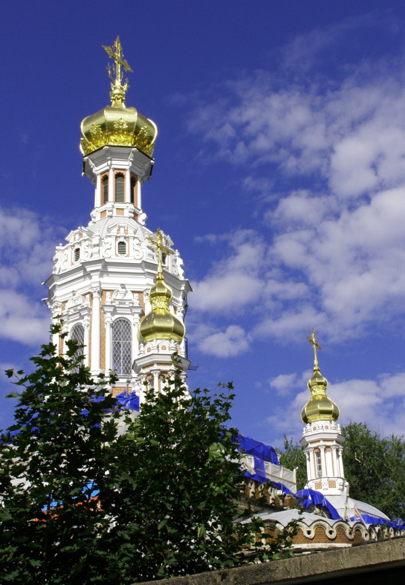 Воскресенская церковь на Смоленском кладбище в Санкт-Петербурге