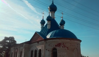 Храм Сретения Господня в селе Микшино