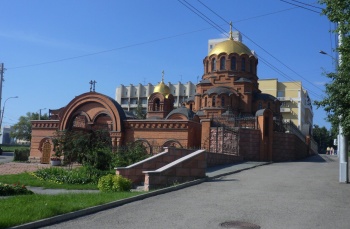 Собор во имя святого благоверного князя Александра Невского в Новосибирске
