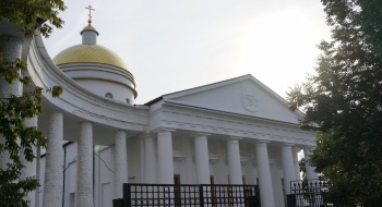 Спасский храм в городе Уфа