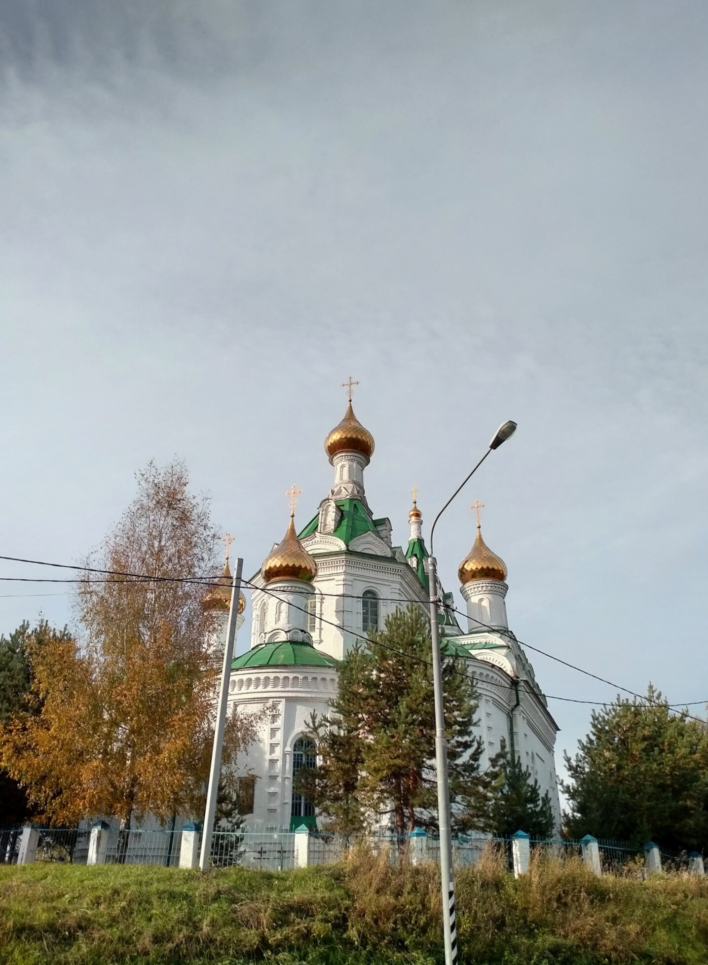 Храм Троицы Живоначальной в селе Сысоево