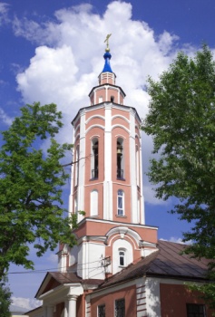 Колокольня Храма Рождества Пресвятой Богородицы (Никитского) в Калуге