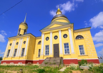 Храм иконы Божией Матери «Всех скорбящих Радость» в селе Шарапово