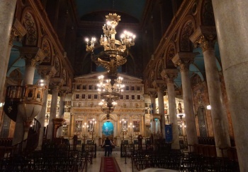 Интерьер кафедрального собора Благовещения в Александрии