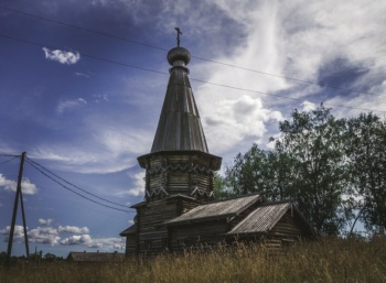 Церковь Александра Свирского в деревне Космозеро