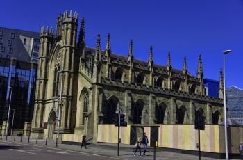 Фасад кафедрального собора Святого Андрея в Глазго