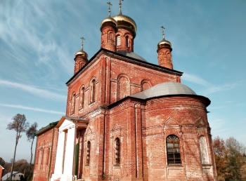 Церковь Тихвинской иконы Божией Матери в селе Титовское