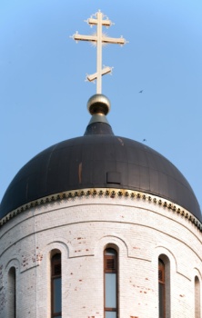 Купол Храма Пророка Илии в Апрелевке