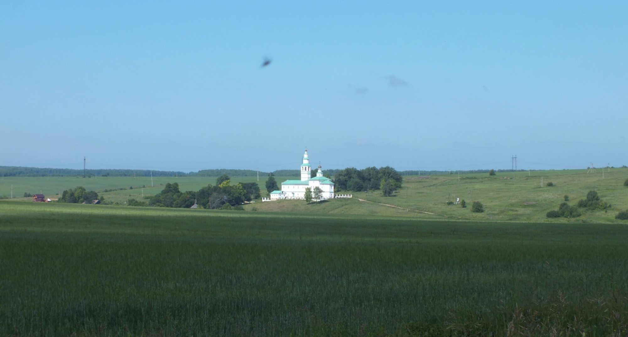 Входо-Иерусалимская церковь в селе Насадка