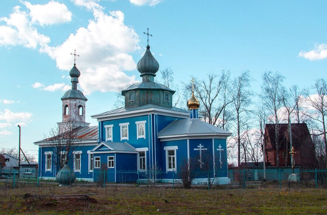Церковь Рождества Христова в деревне Хиркасы