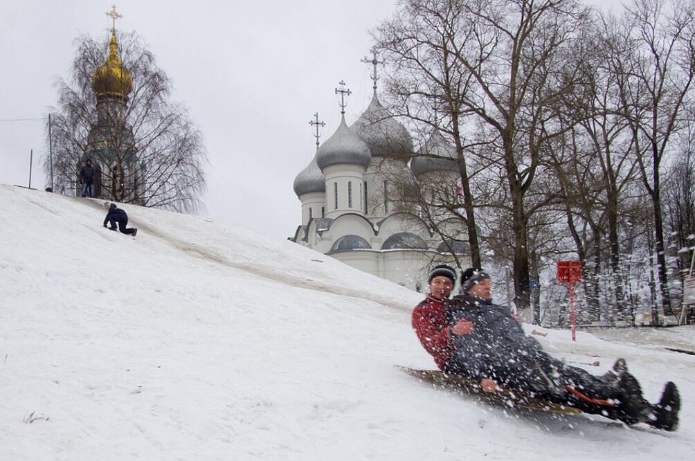 Софийский собор в Вологде - зимний вид