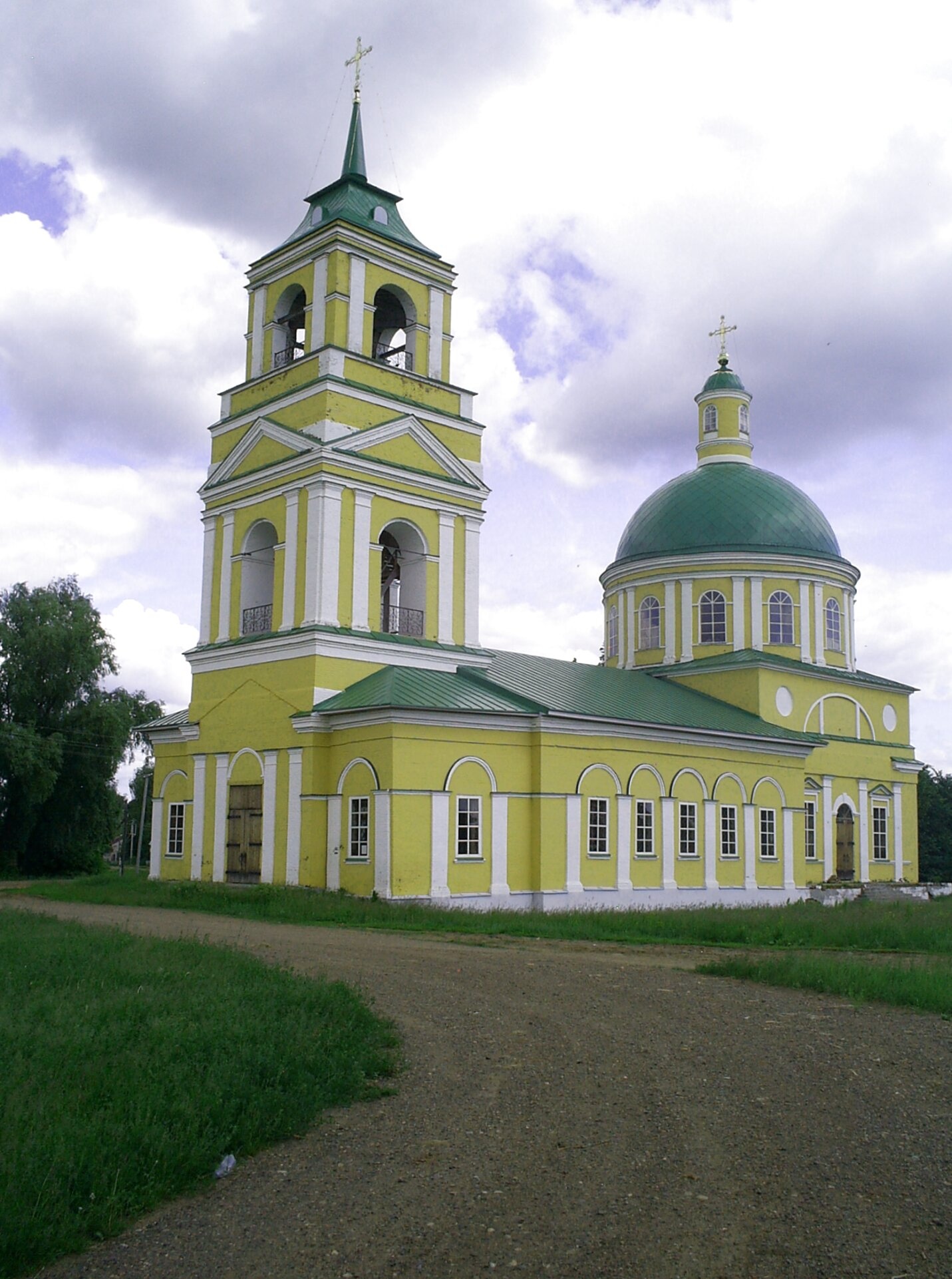 Георгиевская церковь в селе Кулюшево