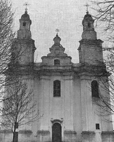 Свято-Покровская церковь в Толочине на исторической фотографии