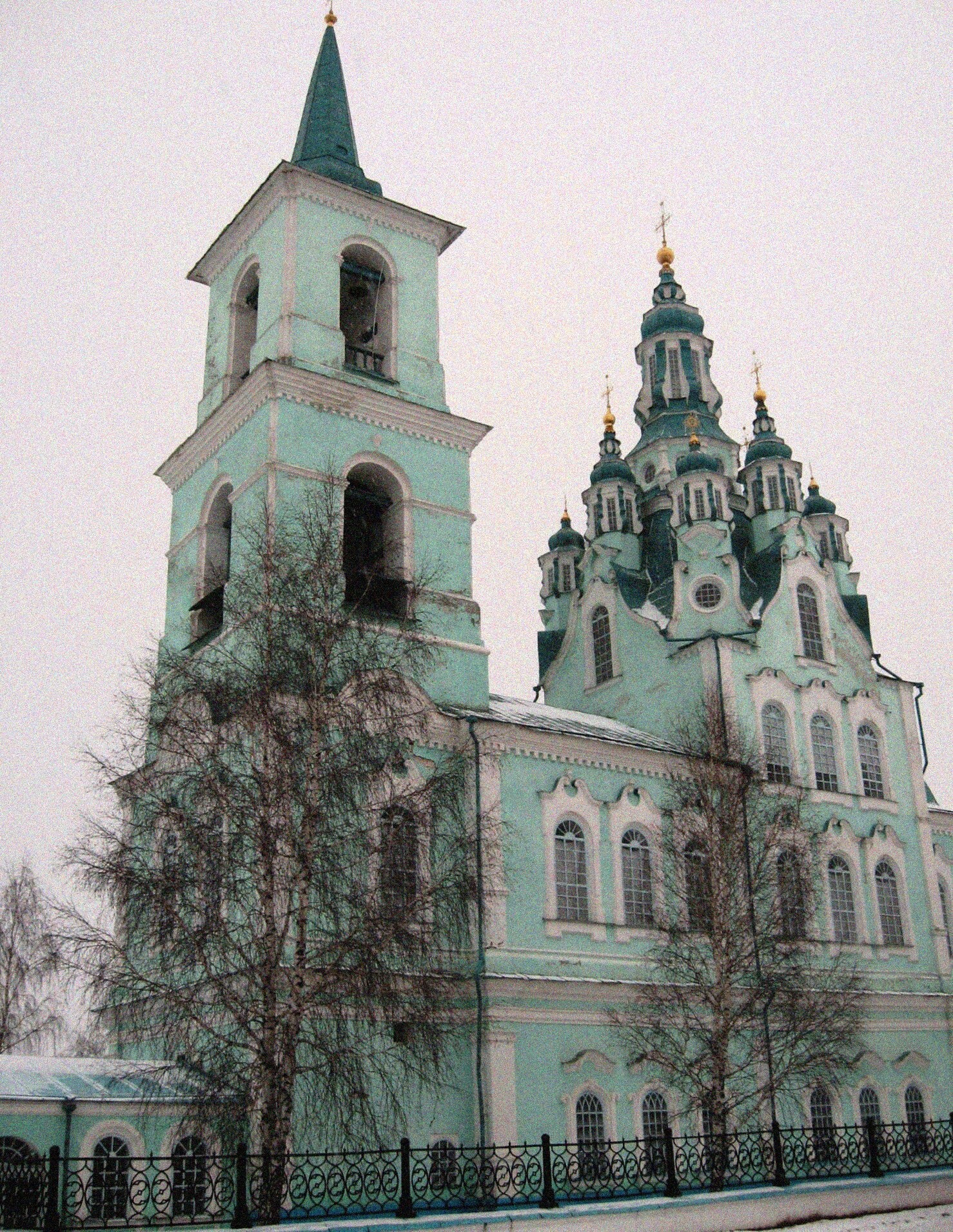 Спасо-Преображенский храм в селе Нижняя Синячиха