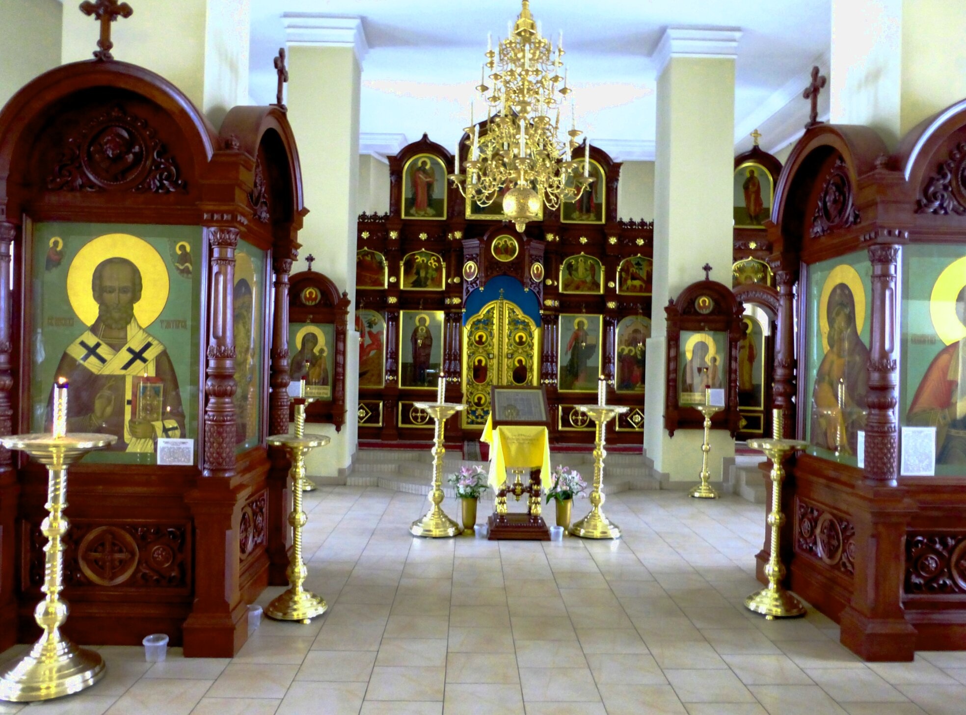 Интерьер Церкви Сретения Господня в Петрозаводске