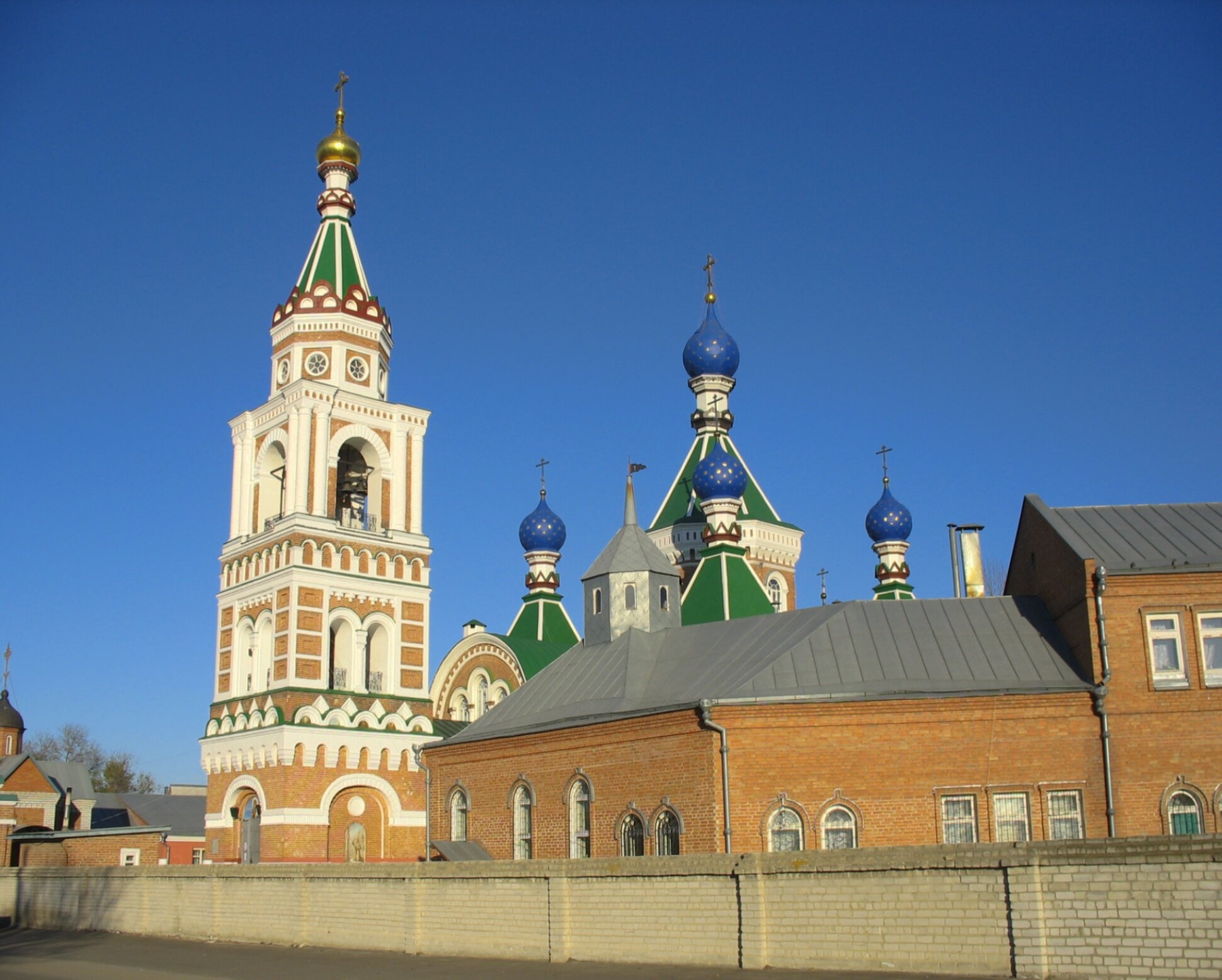 Казанский храм в микрорайоне Отрожка города Воронеж