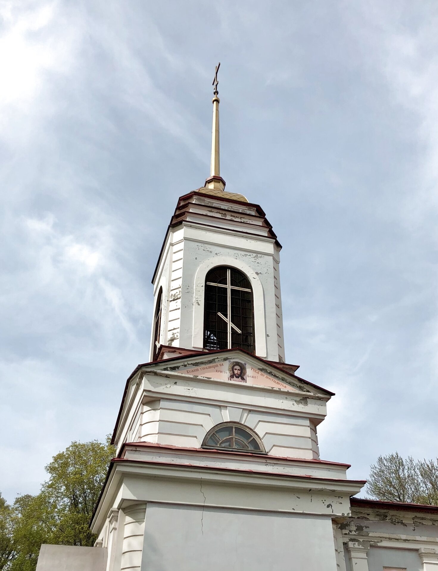 Колокольня Евдокиевской церкви в Липецке