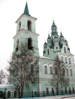 Спасо-Преображенский храм в селе Нижняя Синячиха