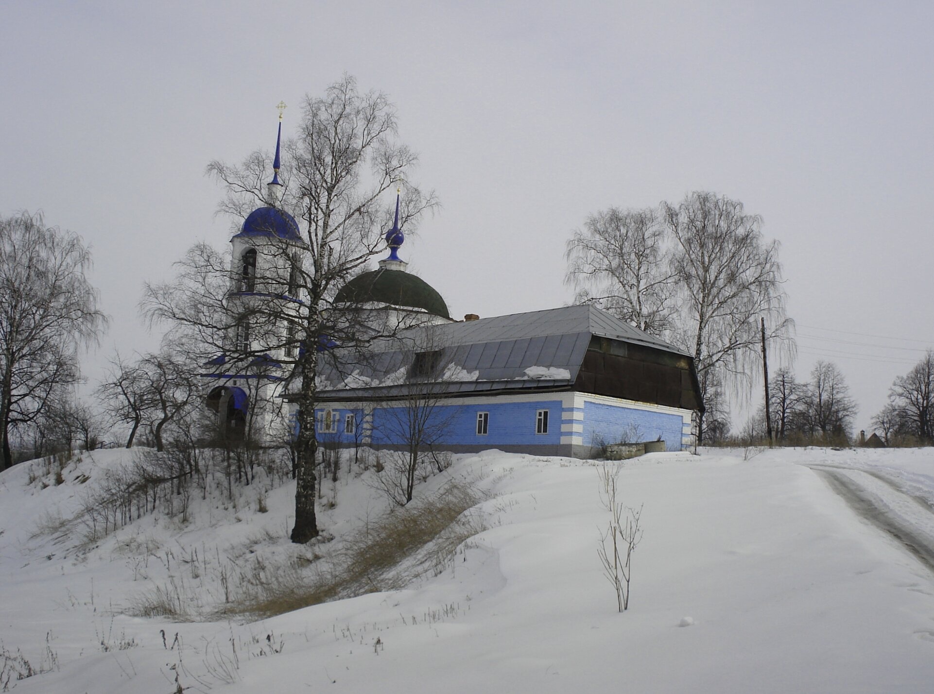 Церковь Сретения Господня в Переславле-Залесском зимой