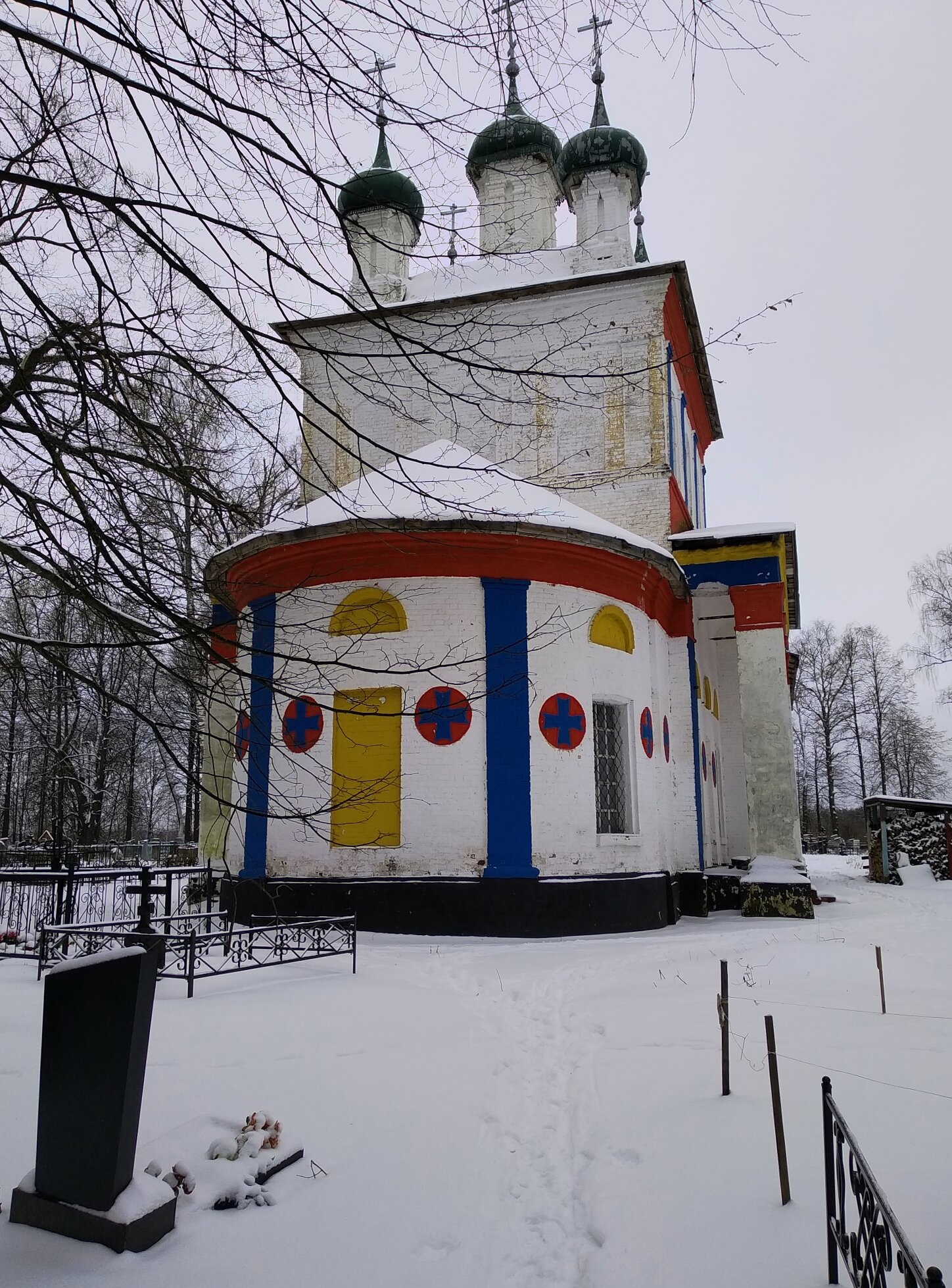 Храм Преображения Господня в селе Дунилово