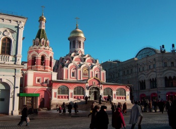 Казанский собор на Красной площади в Москве