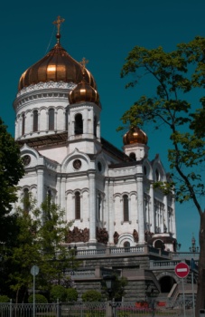 Кафедральный соборный храм Христа Спасителя в Москве