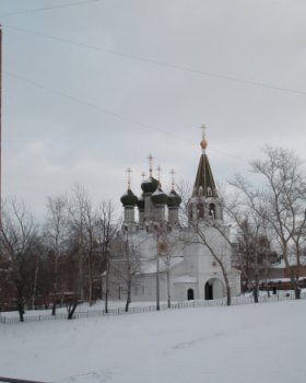 Успенская церковь на Ильинской горе в Нижнем Новгороде