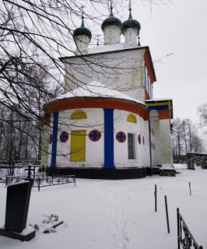 Храм Преображения Господня в селе Дунилово
