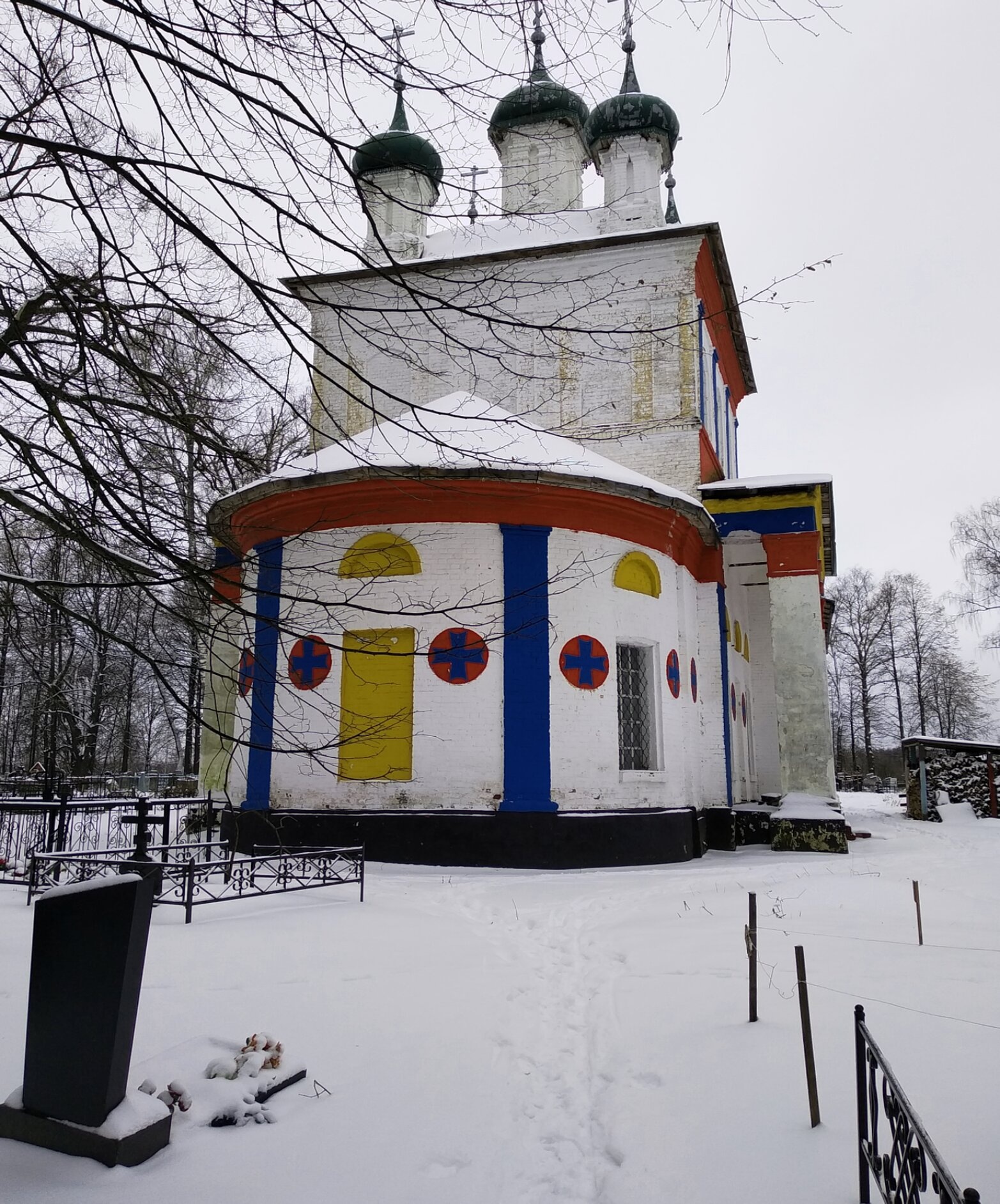 Храм Преображения Господня в селе Дунилово