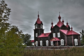 Храм преподобного Серафима Саровского в селе Турнаево